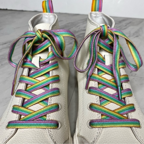 Dolce Vita Brycen Trevor Project High Top Sneaker 6 1/2 - Picture 11 of 15